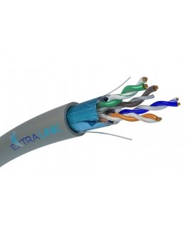 Extralink EX.18259 tīkla kabelis Pelēks 305 m Cat5e F/UTP (FTP)