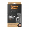 PanzerGlass ® HardCase Transparent w. White MagSafe & D3O® iPhone 15 Pro Max mobiliojo telefono dėkl PanzerGlass ® HardCase Transparent w. White MagSafe & D3O® iPhone 15 Pro Max mobiliojo telefono dėkl
