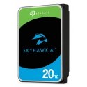 Seagate SkyHawk AI ST20000VE004 cietā diska draiveris 20 TB 7200 RPM 512 MB 3.5" Serial ATA III Seagate SkyHawk AI ST20000VE004 cietā diska draiveris 20 TB 7200 RPM 512 MB 3.5" Serial ATA III