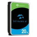 Seagate SkyHawk AI ST20000VE004 cietā diska draiveris 20 TB 7200 RPM 512 MB 3.5" Serial ATA III Seagate SkyHawk AI ST20000VE004 cietā diska draiveris 20 TB 7200 RPM 512 MB 3.5" Serial ATA III