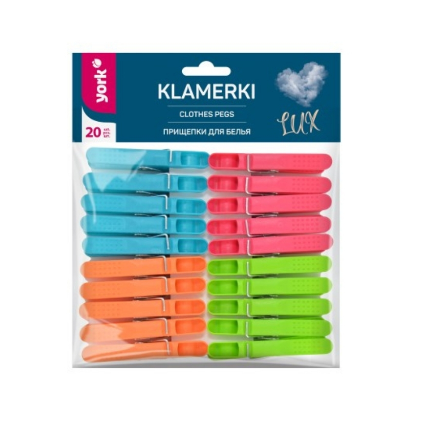 Clothes pegs LUX 20 pcs.