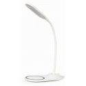 Gembird TA-WPC10-LED-01-W mobile device charger Smartphone White DC Wireless charging Indoor Gembird TA-WPC10-LED-01-W mobile device charger Smartphone White DC Wireless charging Indoor
