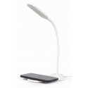 Gembird TA-WPC10-LED-01-W mobiilseadme laadija Nutitelefon Valge DC (alalisvool) Traadita laadimine Gembird TA-WPC10-LED-01-W mobiilseadme laadija Nutitelefon Valge DC (alalisvool) Traadita laadimine