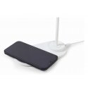 Gembird TA-WPC10-LED-01-W PDA/mobīlo telefonu lādētājs Viedtālrunis Balts Līdzstrāvas Bezvadu lādēša Gembird TA-WPC10-LED-01-W PDA/mobīlo telefonu lādētājs Viedtālrunis Balts Līdzstrāvas Bezvadu lādēša