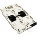ALANTEC Fiber Optic Splice Tray with Handles for 12 / 24 Splices and Fiber Separator at FOC-12K Output ALANTEC Fiber Optic Splice Tray with Handles for 12 / 24 Splices and Fiber Separator at FOC-12K Output