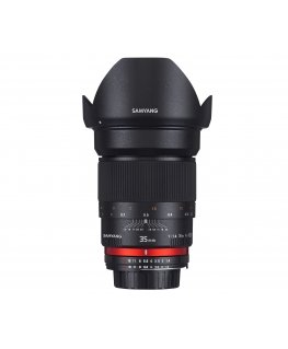 Samyang 35mm F1.4 AS UMC, Samsung NX SLR Plačiakampis objektyvas Juoda