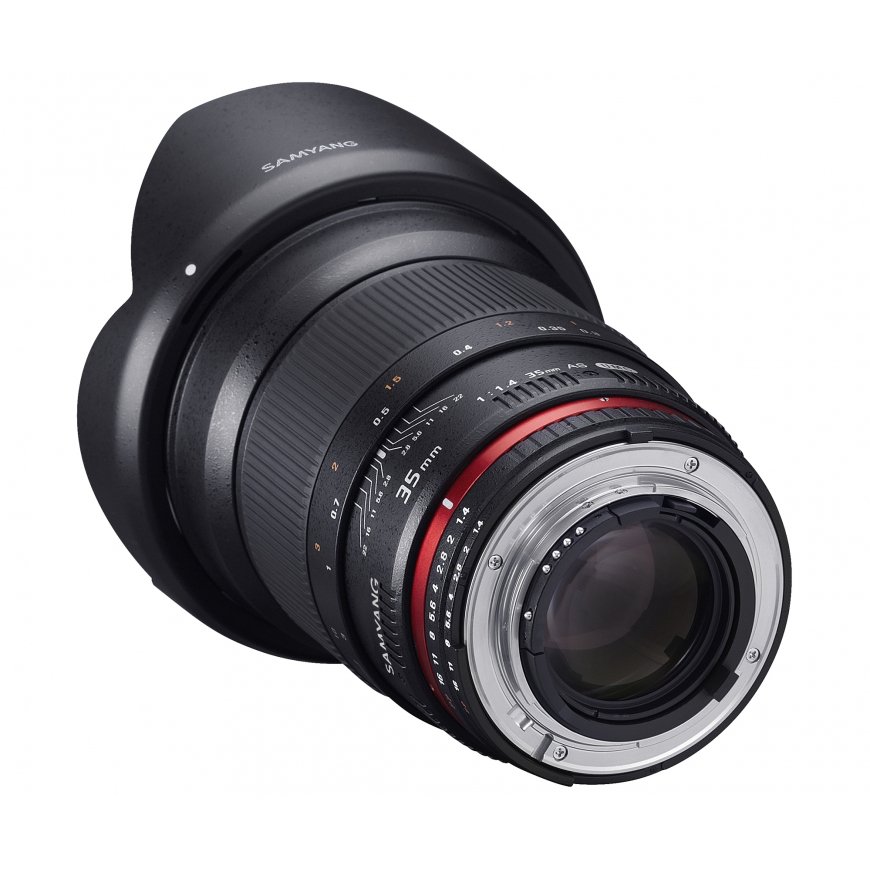 Samyang 35mm F1.4 AS UMC, Samsung NX SLR Plats objektīvs Melns – 4