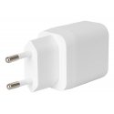 Deltaco USB-AC200 зарядное устройство для мобильных устройств Универсальная Белый Кабель переменного Deltaco USB-AC200 зарядное устройство для мобильных устройств Универсальная Белый Кабель переменного