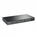 TP-Link JetStream TL-SG3428 tīkla pārslēgs Vadīts L2/L3 Gigabit Ethernet (10/100/1000) 1U Melns