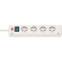 KERG SMART – 3-izstrādņu strāvas ligzda + USB-A+USB-C lādētājs 1.5m 3×1.5mm2 H05VV-F 16A/250V