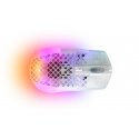 Steelseries Aerox 3 Wireless Ghost kompiuterio pelė Žaidimams Dešinės rankos RD belaidis ryšys + „Bl