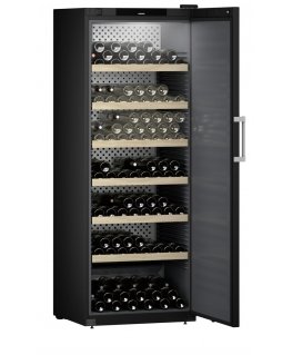 Liebherr WSbli 7731-20 Freestanding Black, Stainless steel 324 bottle(s)