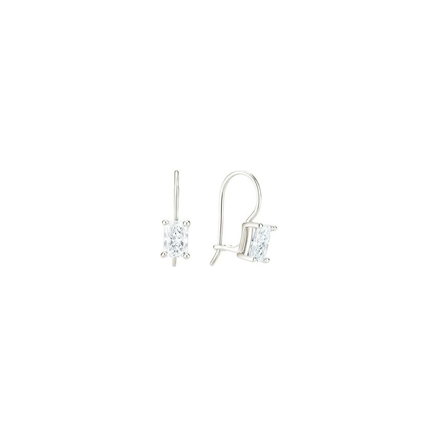 Серебряные серьги Brilio Silver Sparkling снежинки с цирконами EA1247W – 2
