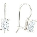 Серебряные серьги Brilio Silver Sparkling снежинки с цирконами EA1247W
