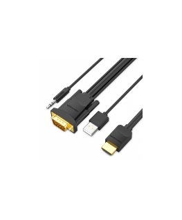 Spacetronik F type plug with screw-on large nut 7.3mm/20mm TV-FT05 100 pcs.