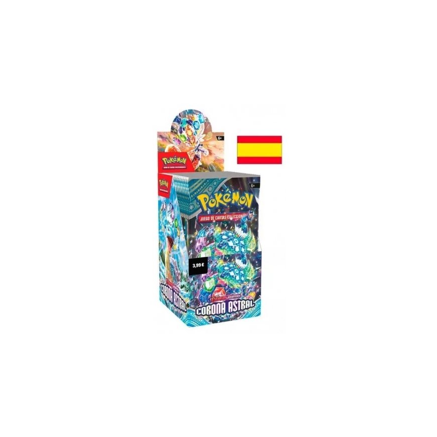 Pokémon TCG: SV07 Корона Астрале - Бустер Бокс (Испанский)