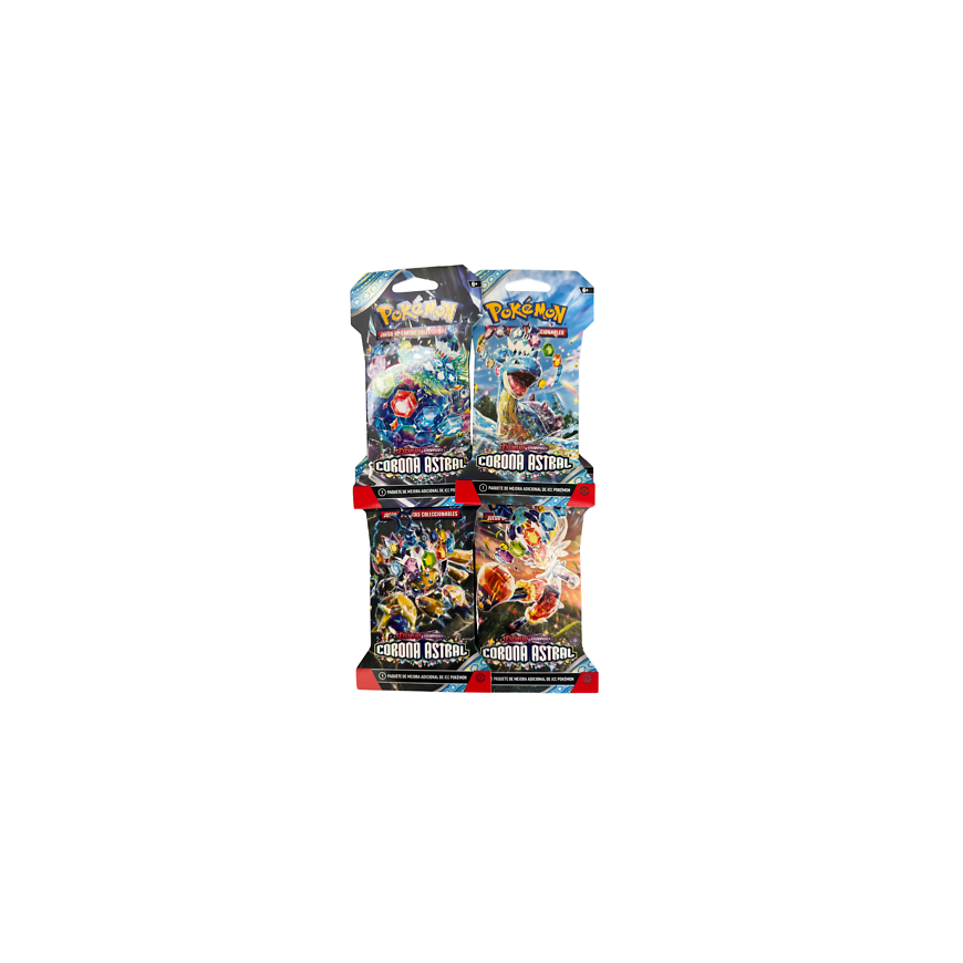 Pokémon TCG: SV07 Astralinė Korona - Booster dėžutė (Ispanų) – 2