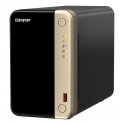 QNAP TS-264 NAS Tower „Intel® Celeron®“ N5095 8 GB 0 TB QNAP QTS Juoda, Auksas