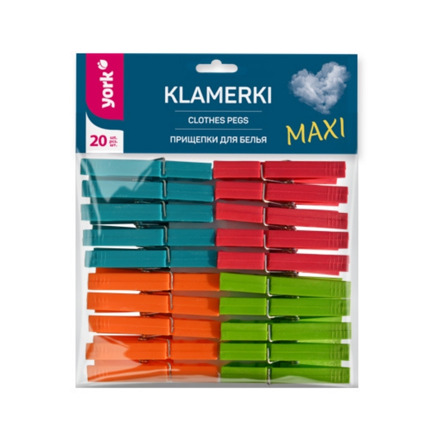 Veļas knaģi MAKS 20 gab.