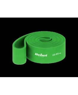 TPE Exercise Band - Power Band PT-5, green 23-55 kg REBEL ACTIVE