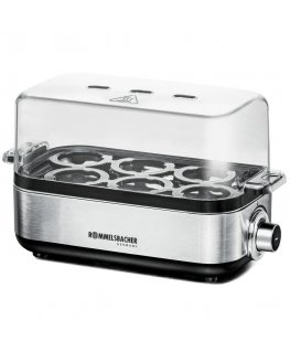 Rommelsbacher ER 600 яйцеварка 6 яйца 400 W Нержавеющая сталь, Прозрачный