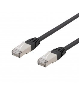 Deltaco SFTP-63UV networking cable Black 3 m Cat6 S/FTP (S-STP)