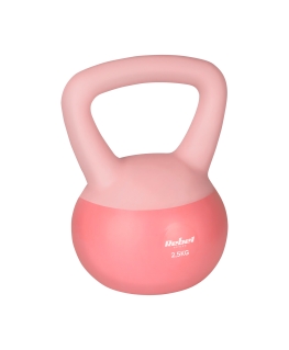 Soft Kettlebell soft vinyl 2.5kg REBEL ACTIVE