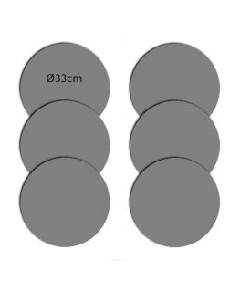 Bertoni 6D Round Table Placemat Set - ESTERA