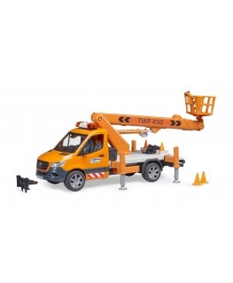 BRUDER MB Sprinter w/Working Platform
