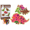 MELISSA & DOUG Skambanti pusles „Transporto priemonės“ MELISSA & DOUG Skambanti pusles „Transporto priemonės“