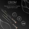OSOM Professional Double Barrel Waver Iron OSOMP8702 Hair Styling Curling Iron, plate wave diameter 25 mm OSOM Professional Double Barrel Waver Iron OSOMP8702 Hair Styling Curling Iron, plate wave diameter 25 mm