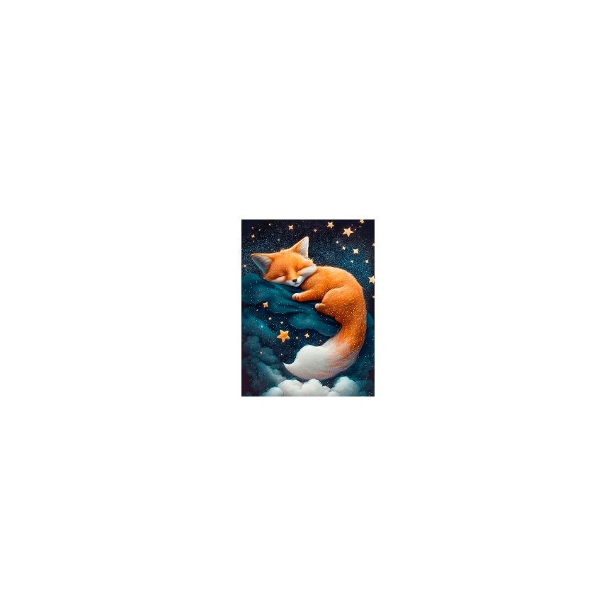 Beldizart Diamond Painting Kit "Fox Dreams" 30x40 cm WD3216 – 2