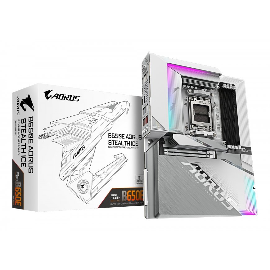 GIGABYTE B650E AORUS STEALTH ICE mātes