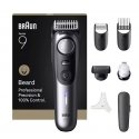 Braun BeardTrimmer 9 BT9520 bārdas trimmeris Baterija 52 2 cm Slapjš un sauss Melns, Pelēks Braun BeardTrimmer 9 BT9520 bārdas trimmeris Baterija 52 2 cm Slapjš un sauss Melns, Pelēks