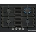 Bosch Serie 4 PNP6B6K40 viryklė Juoda Įmontuoti 60 cm Dujinė 4 zone(s)
