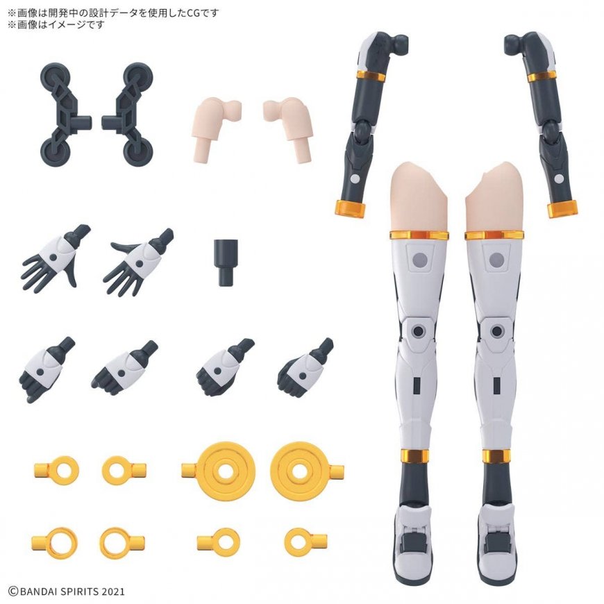 Bandai 30MS Valikute Komplekt 19 Dash Ühik Värv A – 2