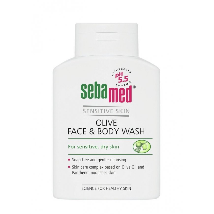 Sebamed Olive Kasvot & Kehon puhdistusaine Täyttöpakkaus 400 ml – 2