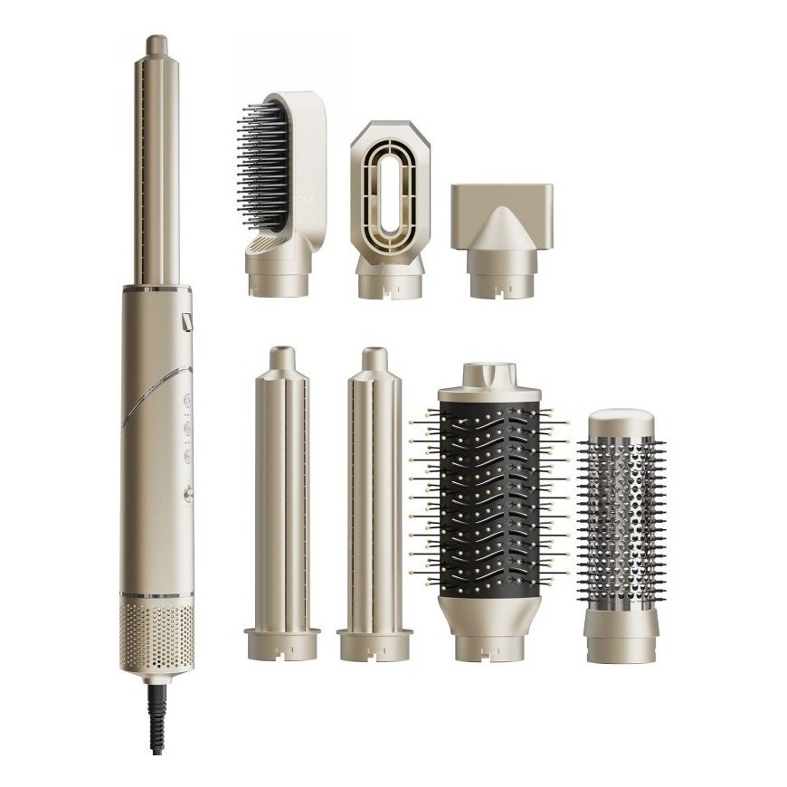 Plaukų džiovintuvas-formuotuvas OSOM Professional AXEL Multi Styler OSOMPAXELCH, šampanjas värv, 1200 W – 2