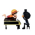 Banpresto One Piece Luffy & Brook Word Collectable Stories figure 8cm Banpresto One Piece Luffy & Brook Word Collectable Stories figure 8cm