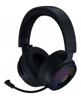 Razer Kraken V4 Pro Austiņas Vadu & Bezvadu Speļu USB Type-A Bluetooth Melns