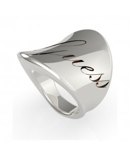 Men's ring Guess JUMR01315JWSTBK64 24