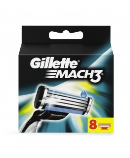 Gillette Mach 3 skutimosi peiliukas 8 vnt Vyrams