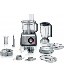 Bosch MC812M865 food processor 1250 W 3.9 L Black, Stainless steel