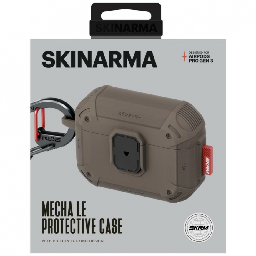 Etui Skinarma Mecha LE do AirPods Pro 3 Birch – 4
