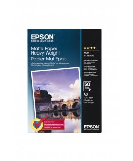Epson Matte Paper Heavy Weight, DIN A3, 167 g/m², 50 arkkia