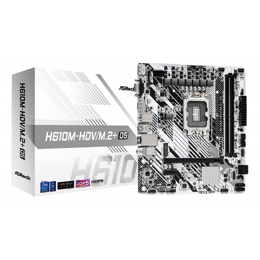 Asrock H610M-HDV/M.2+ D5 Intel H610