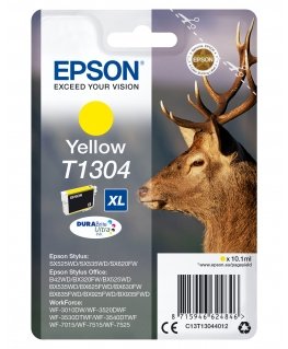Epson Stag Singlepack Yellow T1304 DURABrite Ultra Ink
