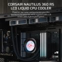 Corsair Nautilus 360 RS Processor All-in-one liquid cooler 12 cm Black Corsair Nautilus 360 RS Processor All-in-one liquid cooler 12 cm Black