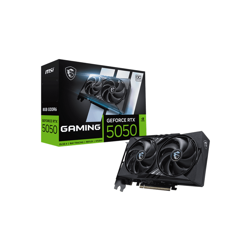 MSI GeForce RTX 5050 8G GAMING OC NVIDIA 8 GB GDDR6