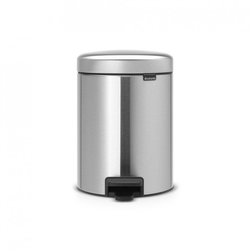 Brabantia 112102 šiukšliadėžė 5 L Turas Nerūdijančiojo plieno